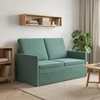 Dviejų vietų sofa Jūrinė žalia 130 x 81 x 82 cm Aksomas