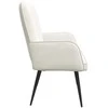 Dvitaškė sofa Kreminė 115 x 61 x 87 cm Aksomas