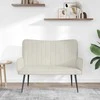 Dviejų vietų sofa Kreminė 115 x 61 x 87 cm Aksomas