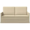 Dviejų vietų sofa Kreminė 150 x 81 x 82 cm Audinys