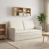 Dviejų vietų sofa Kreminė 150 x 81 x 82 cm Aksomas