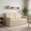 Dviejų vietų sofa Kreminė 150 x 81 x 82 cm Audinys
