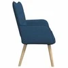 Dvitaškė sofa Mėlyna 115 x 61 x 87 cm Audinys