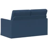 Dviejų vietų sofa Mėlyna 130 x 81 x 82 cm Audinys