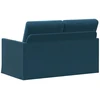 Dviejų vietų sofa Mėlyna 130 x 81 x 82 cm Aksomas
