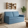 Dviejų vietų sofa Mėlyna 150 x 81 x 82 cm Kordūrinis audinys