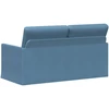 Dviejų vietų sofa Mėlyna 150 x 81 x 82 cm Kordūrinis audinys
