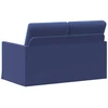 Dviejų vietų sofa Policijos mėlyna 130 x 81 x 82 cm Aksomas