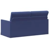 Dviejų vietų sofa Policijos mėlyna 150 x 81 x 82 cm Aksomas