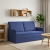 Dviejų vietų sofa Policijos mėlyna 150 x 81 x 82 cm Aksomas