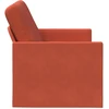 Dviejų vietų sofa Raudona oranžinė 150 x 81 x 82 cm