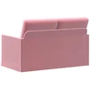 Dviejų vietų sofa Rožinė 130 x 81 x 82 cm Aksomas