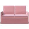Dviejų vietų sofa Rožinė 130 x 81 x 82 cm Aksomas