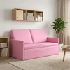 Dviejų vietų sofa Rožinė 150 x 81 x 82 cm Audinys