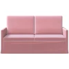Dviejų vietų sofa Rožinė 150 x 81 x 82 cm Aksomas