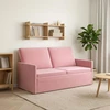 Dviejų vietų sofa Rožinė 150 x 81 x 82 cm Aksomas