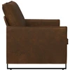 Dviejų vietų sofa Ruda 130 x 81 x 82 cm Dirbtinė zomša