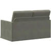 Dviejų vietų sofa Šviesiai pilka 130 x 81 x 82 cm