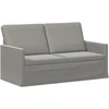 Dviejų vietų sofa Šviesiai pilka 150 x 81 x 82 cm Aksomas