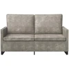 Dviejų vietų sofa Šviesiai pilka 150 x 81 x 82 cm