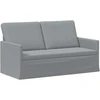 Dviejų vietų sofa Šviesiai pilka 150 x 81 x 82 cm Audinys