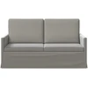Dviejų vietų sofa Šviesiai pilka 150 x 81 x 82 cm Aksomas