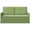 Dviejų vietų sofa Šviesiai žalia 150 x 81 x 82 cm Aksomas