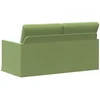 Dviejų vietų sofa Šviesiai žalia 150 x 81 x 82 cm Aksomas