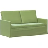 Dviejų vietų sofa Šviesiai žalia 150 x 81 x 82 cm Aksomas