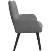 Dviejų vietų sofa Tamsiai pilka 115 x 61 x 87 cm Aksomas