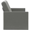 Dviejų vietų sofa Tamsiai pilka 130 x 81 x 82 cm Aksomas