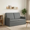 Dviejų vietų sofa Tamsiai pilka 130 x 81 x 82 cm Audinys