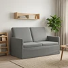 Dviejų vietų sofa Tamsiai pilka 130 x 81 x 82 cm Aksomas