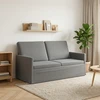 Dviejų vietų sofa Tamsiai pilka 150 x 81 x 82 cm Aksomas
