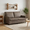 Dviejų vietų sofa Tamsiai pilka 150 x 81 x 82 cm Dirbtinė zomša