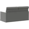 Dviejų vietų sofa Tamsiai pilka 150 x 81 x 82 cm Aksomas