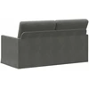 Dviejų vietų sofa Tamsiai pilka 150 x 81 x 82 cm