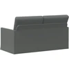 Dviejų vietų sofa Tamsiai pilka 150 x 81 x 82 cm Audinys