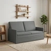 Dviejų vietų sofa Tamsiai pilka 150 x 81 x 82 cm Audinys
