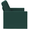 Dviejų vietų sofa Tamsiai žalia 130 x 81 x 82 cm Audinys
