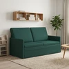 Dviejų vietų sofa Tamsiai žalia 150 x 81 x 82 cm Audinys