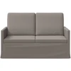 Dviejų vietų sofa Taupe 130 x 81 x 82 cm Audinys