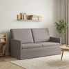 Dviejų vietų sofa Taupe 150 x 81 x 82 cm Audinys