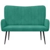 Dviejų vietų sofa Turkio 115 x 61 x 87 cm Aksomas