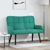 Dvitaškė sofa Turkio 115 x 61 x 87 cm Aksomas