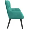 Dvitaškė sofa Turkio 115 x 61 x 87 cm Aksomas