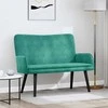 Dvitaškė sofa Turkio 115 x 61 x 87 cm Aksomas
