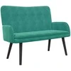 Dvitaškė sofa Turkio 115 x 61 x 87 cm Aksomas