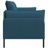 Dvitaškė sofa 2 vietos Mėlyna 188 x 81 x 89 cm Aksomas