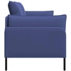 Dvitaškė sofa 2 vietos Policijos mėlyna 188 x 81 x 89 cm